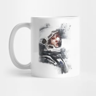 Astronaut Woman Mug